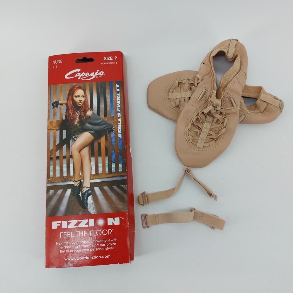 Capezio Size P 4-5 Dance Shoes Slippers Ballet Modern Jazz